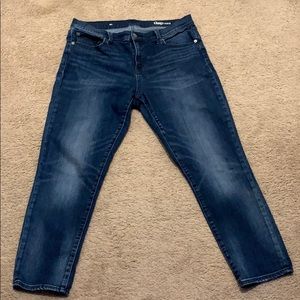Gap weekend fit crop jeans